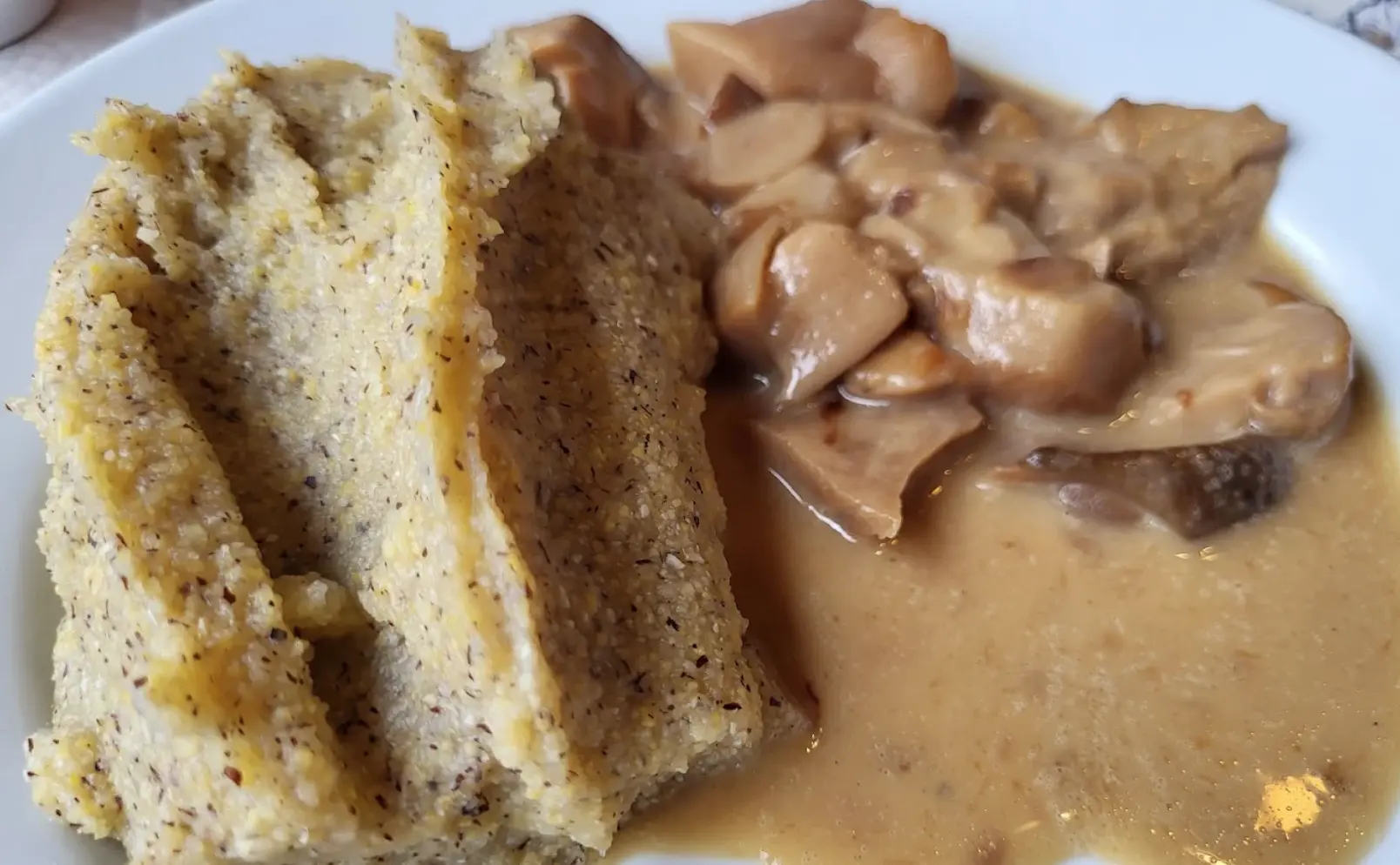 Polenta-Fungi